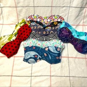 Lavender rice warming cooling eye bags for relaxation migraines sleep